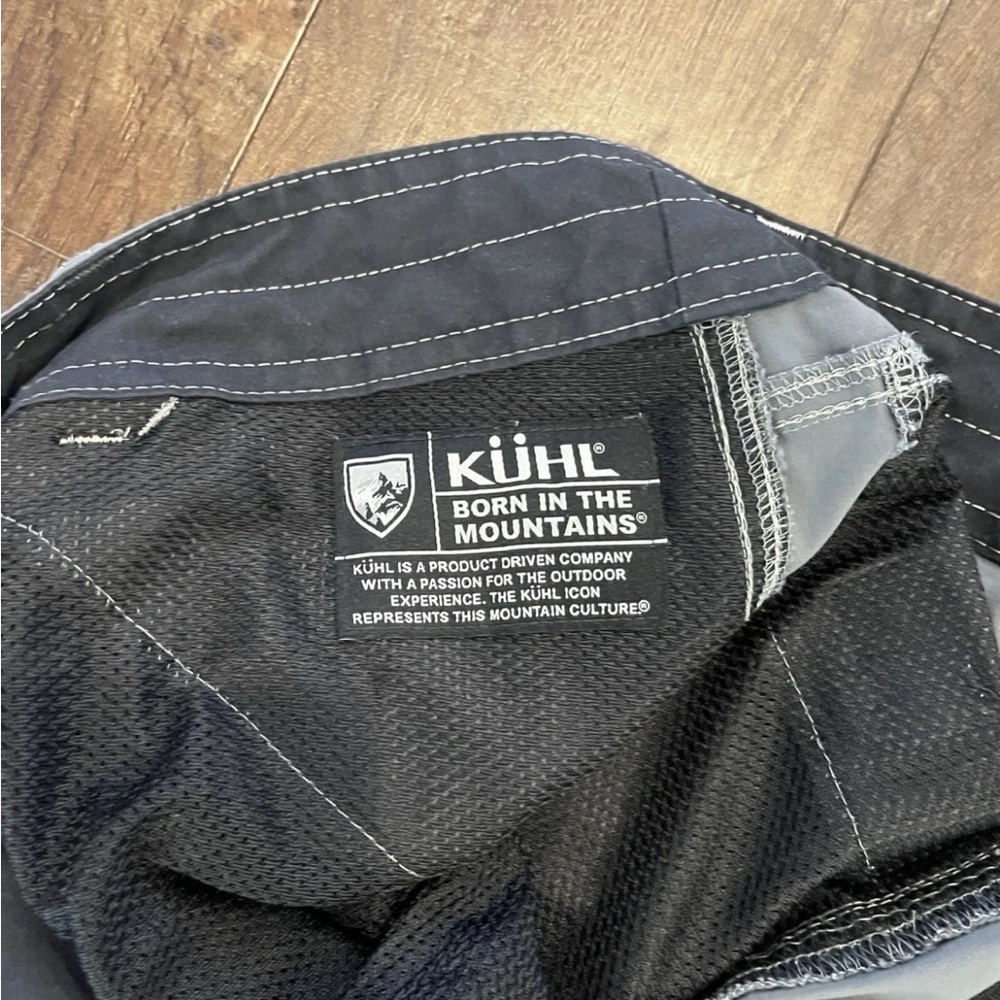 Kuhl Renegade Pants 34x30 Tag Grey Stretch Outdoor Hiking Nylon Length Extender - Picture 4 of 7